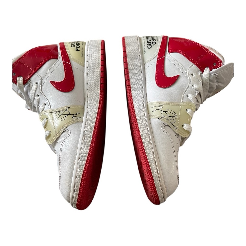 Nike Air Jordan 1 Mid SS Rookie Season University Red DR6496 116 Size 6.5Y / W8 - Picture 3 of 8